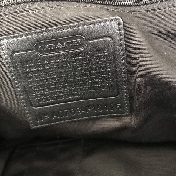 Coach leather Tote - Picture 3 of 11